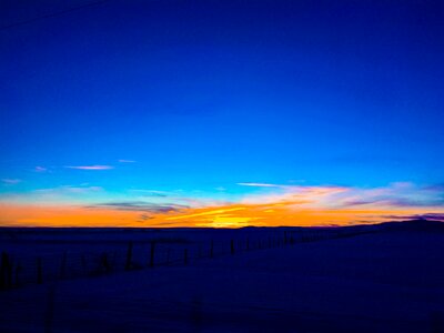 Nature dusk twilight photo