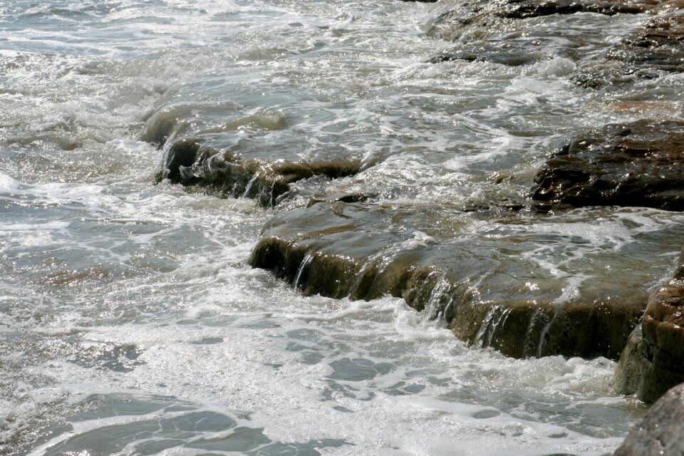 Stony water nature