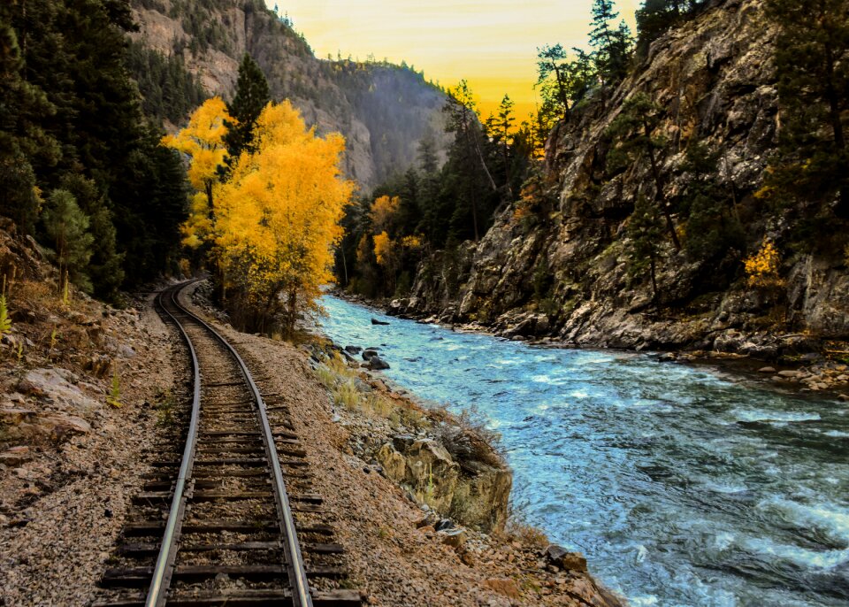 Scenic railroad narrow guage railroad
