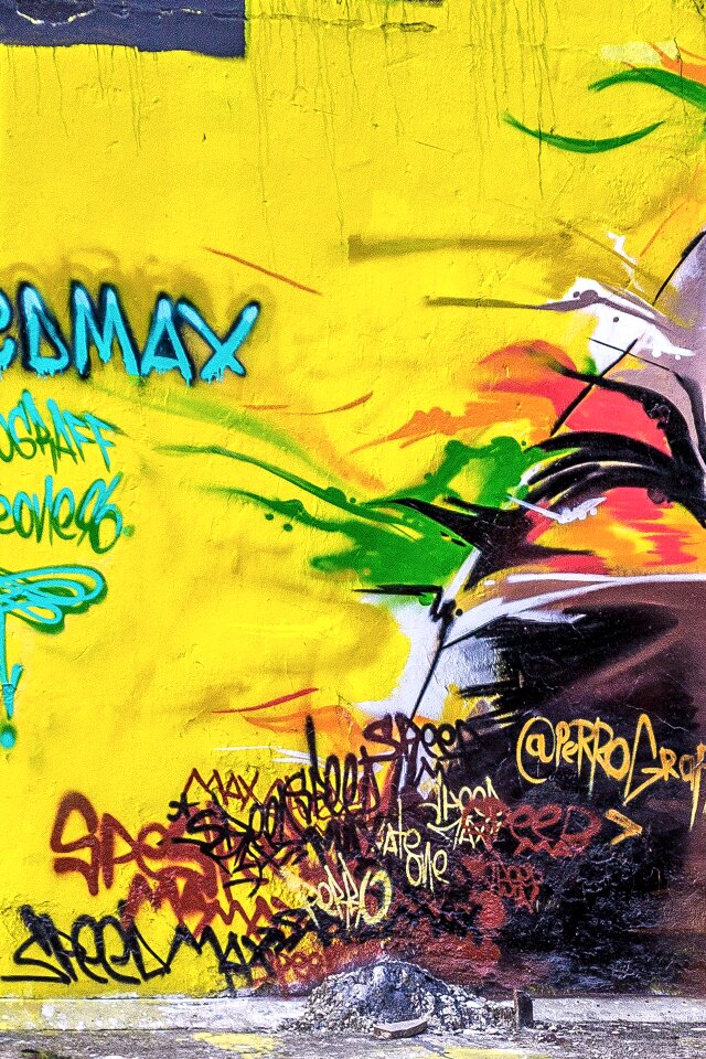 Street art graffiti wall graffiti art