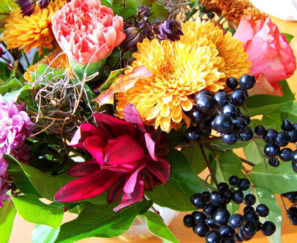 Bunch of flowers mixed flower cut flower