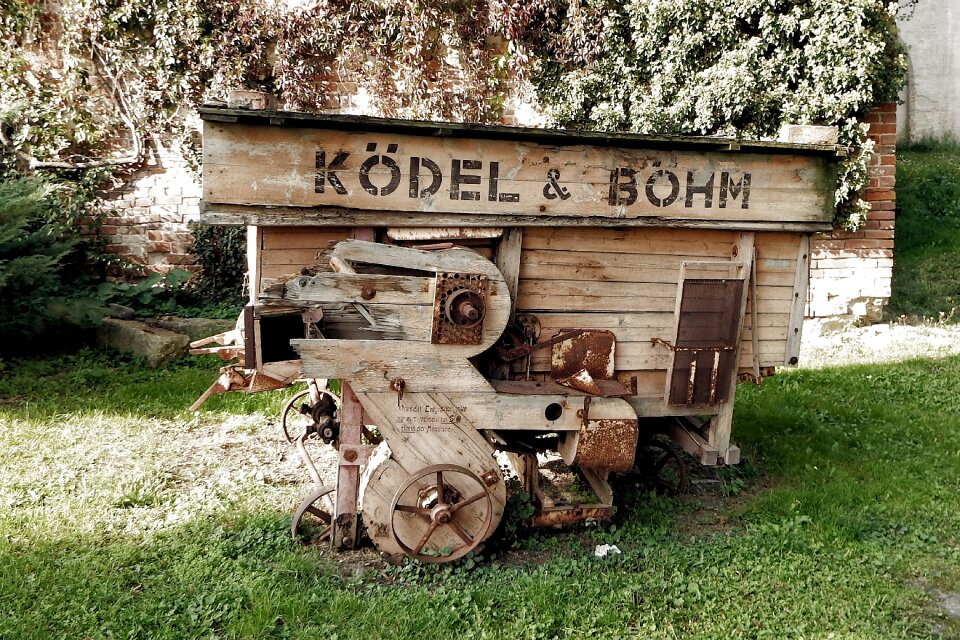 Landtechnik agricultural machine old
