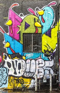 Street art graffiti wall graffiti art photo