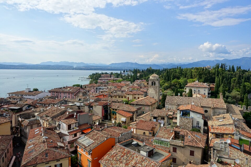 Italy houses sky