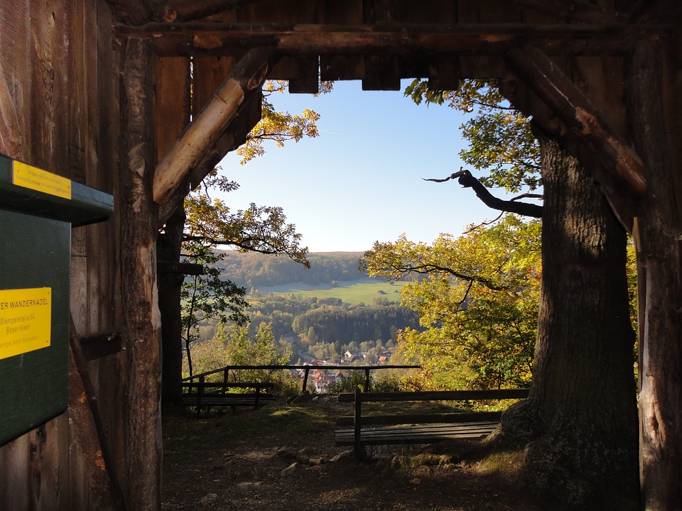 Overhang view scenic