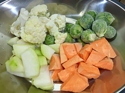 Kitchen eat vitamins