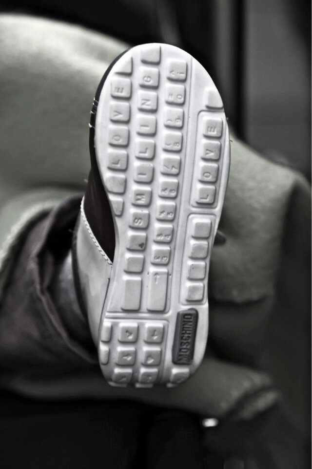 Toddler gray shoes