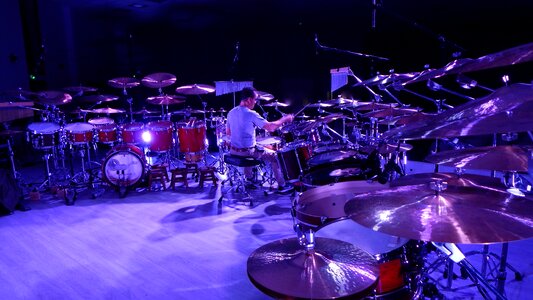 Drummer musician concert photo