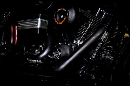 Motor davidson motorcycle photo