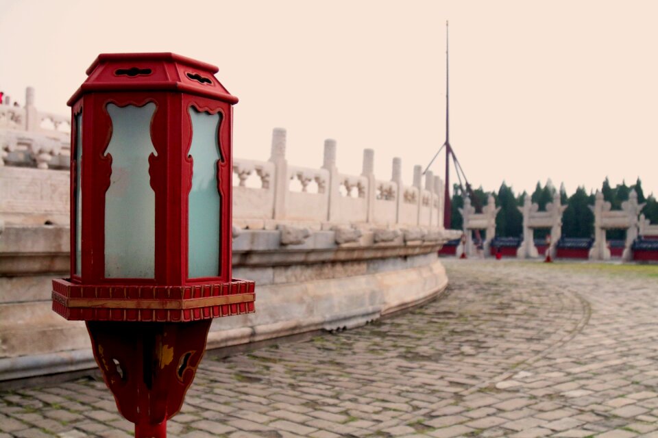 Lantern red decoration