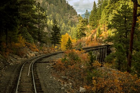 Scenic railroad narrow guage railroad