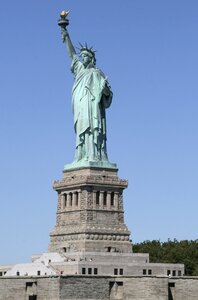 Statue of liberty liberty island monument photo