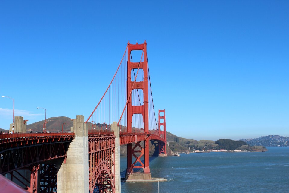 San francisco usa red bridge