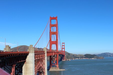 San francisco usa red bridge photo