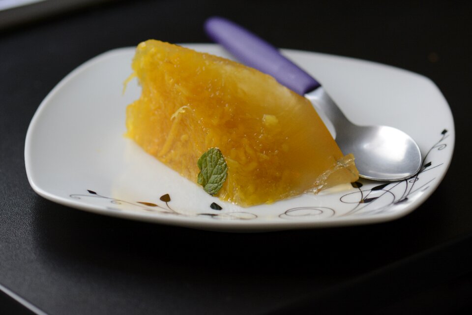 Pudding fruit dessert