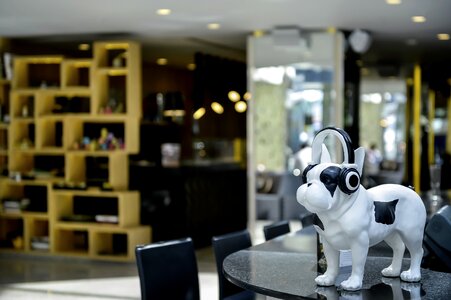 Hotel reception bar