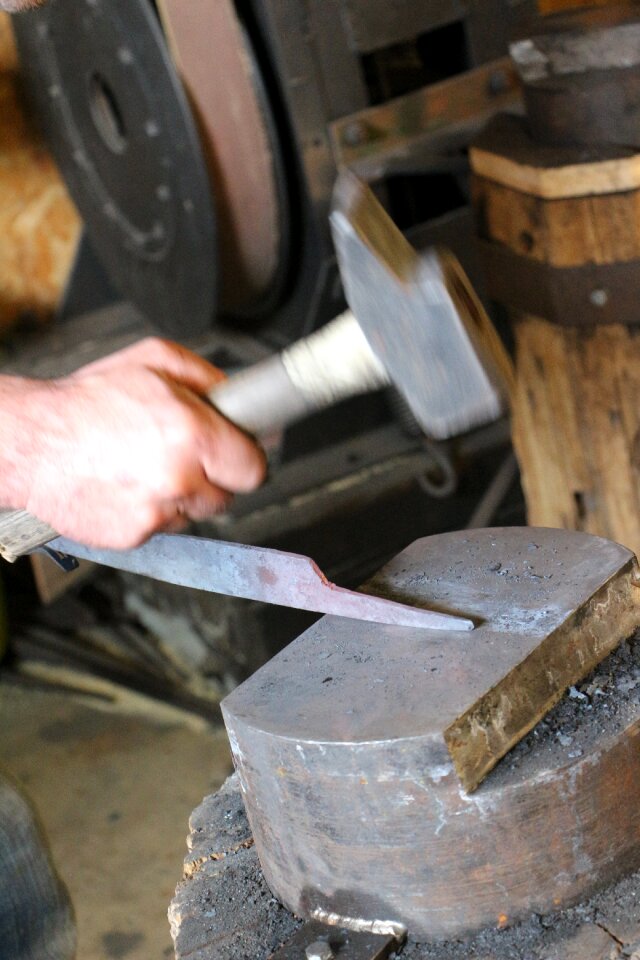 Forge blacksmith anvil