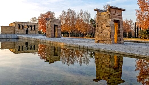 Debod amon monument