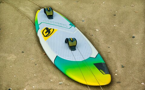 Kite surfing water sport board