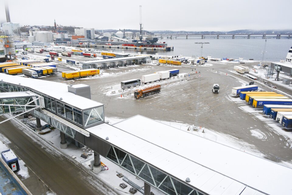 Transport industry harbor