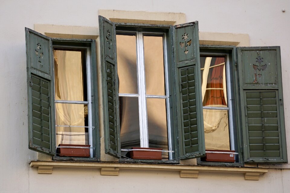 Mirror glass palazzo