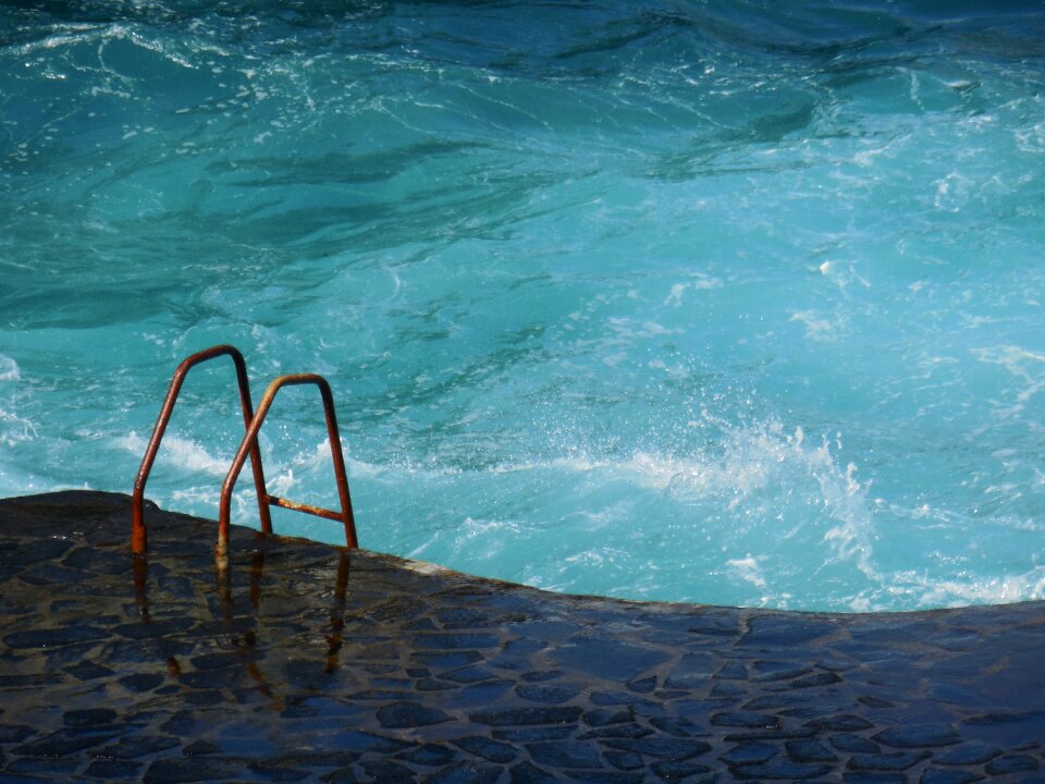 Wave water coast