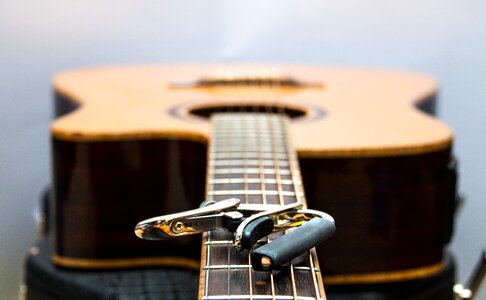 Acoustic guitar musical instrument leisure photo