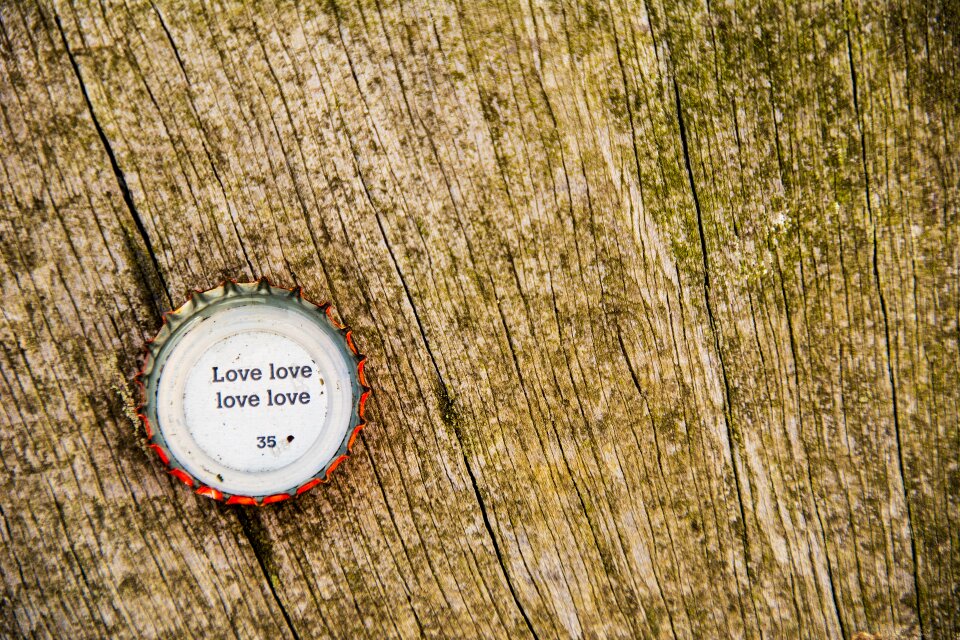 Closeup cap love