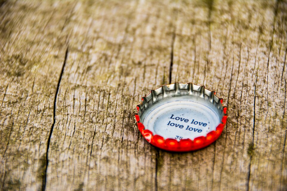 Closeup cap love