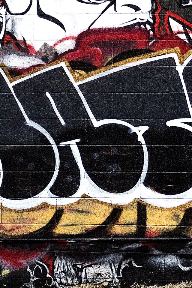 Grunge street art graffiti wall