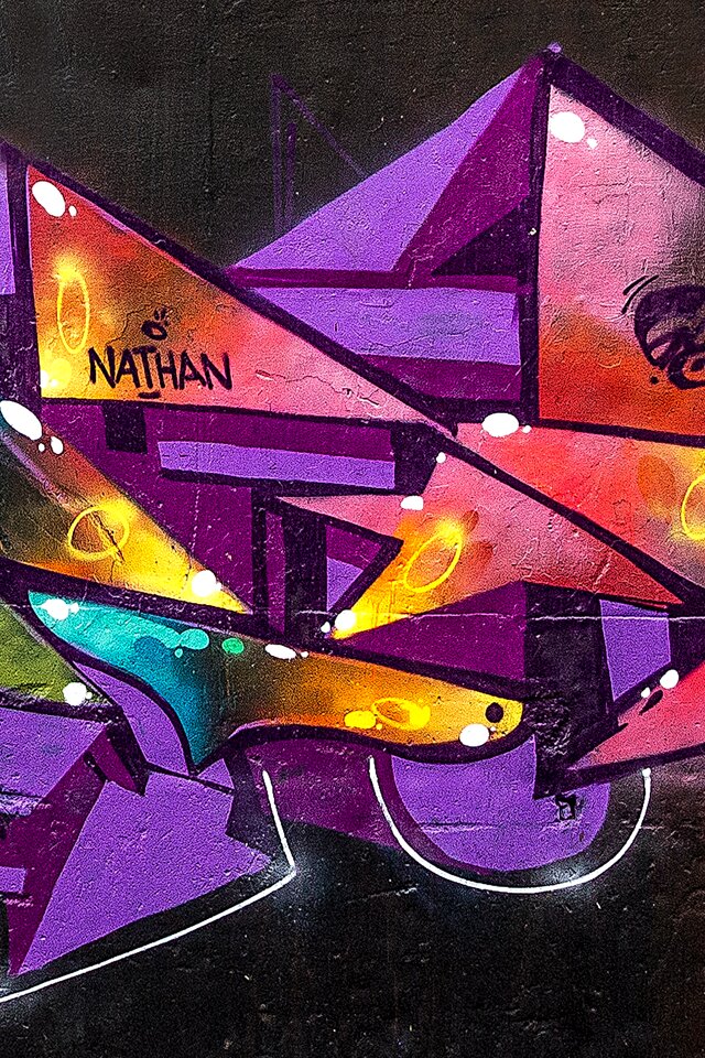 Grunge street art graffiti wall