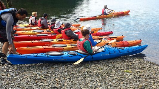 Sport recreation paddle photo