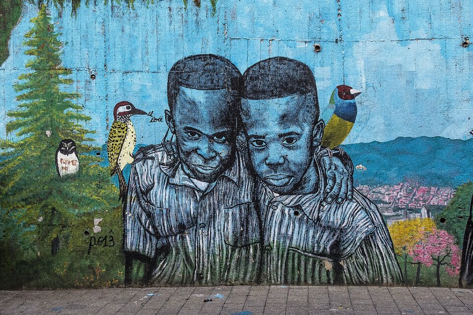 Street art graffiti wall graffiti art