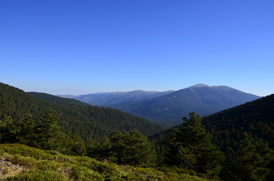 Landscape hiking freedom