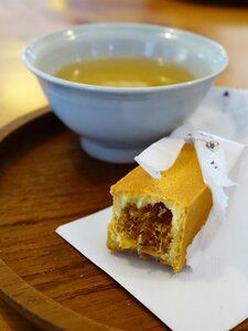 Snack taiwan brown tea photo