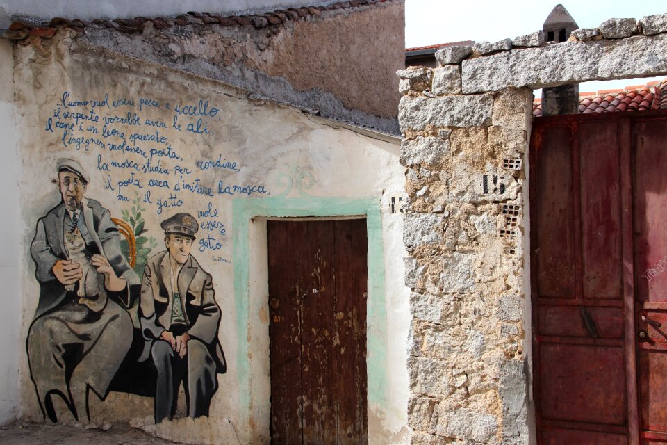 Orgosolo murals italy