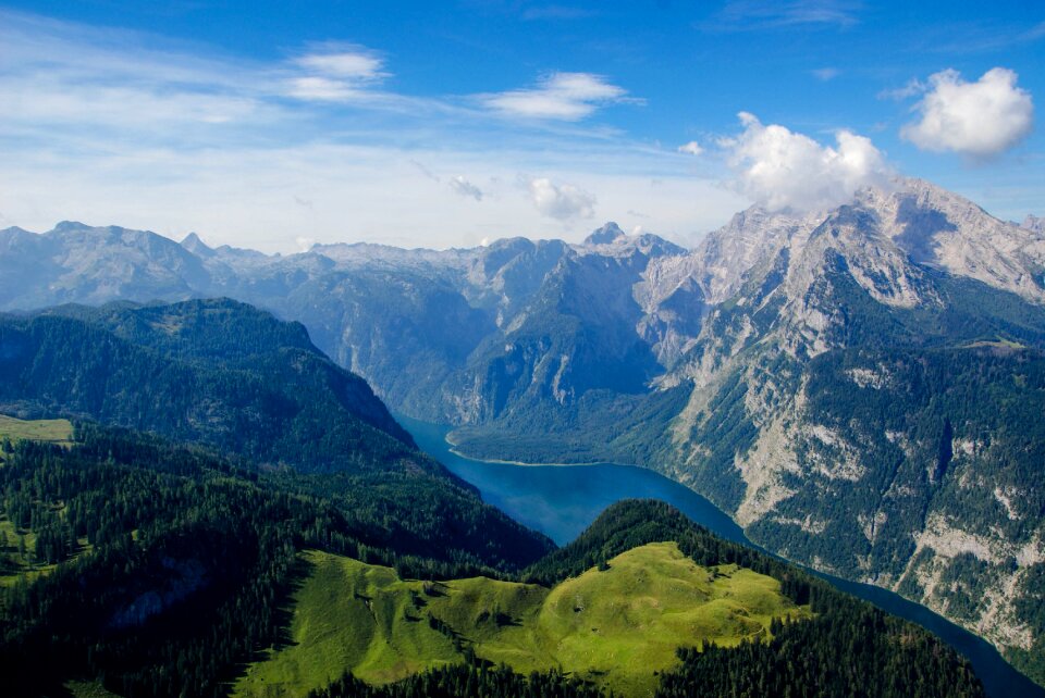 Berchtesgaden alps hiking