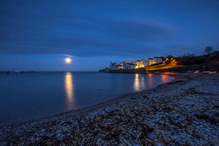 Swanage bay month beach