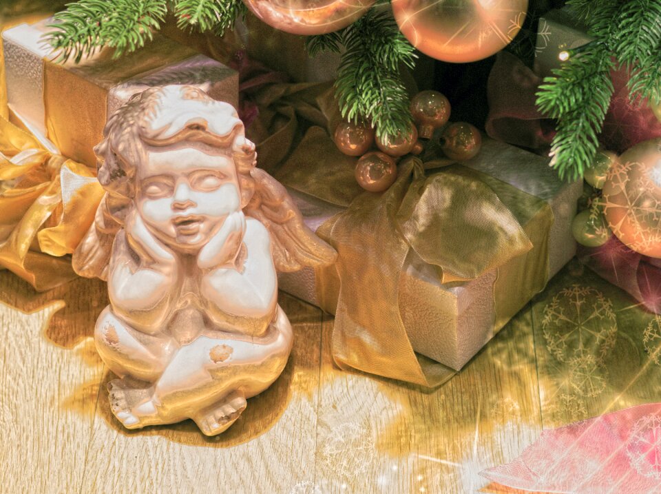 Christmas impression artistically
