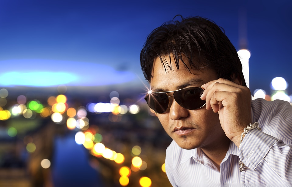 Man sunglasses cool