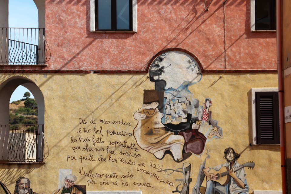 Orgosolo murals italy