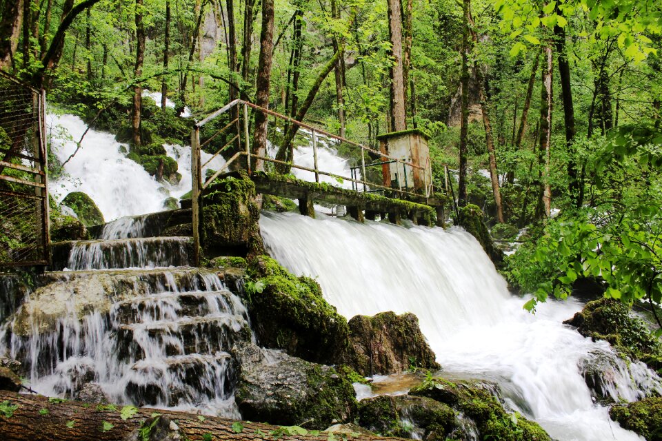 Water waterfall creek