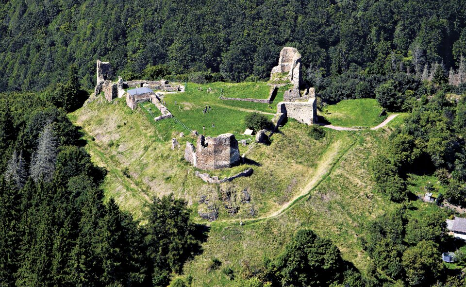 Iron mountain podhradí czech republic
