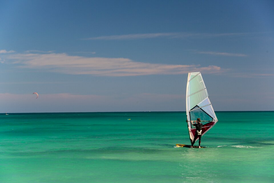 Sails ocean sailing