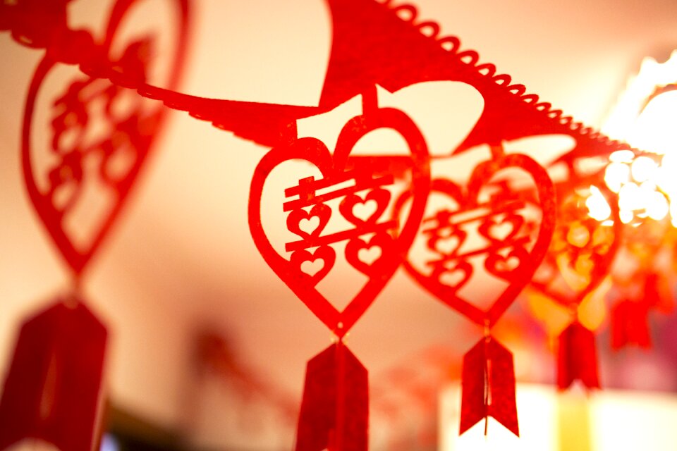 Double happiness word hi word wedding