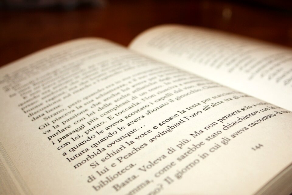 Open book history written