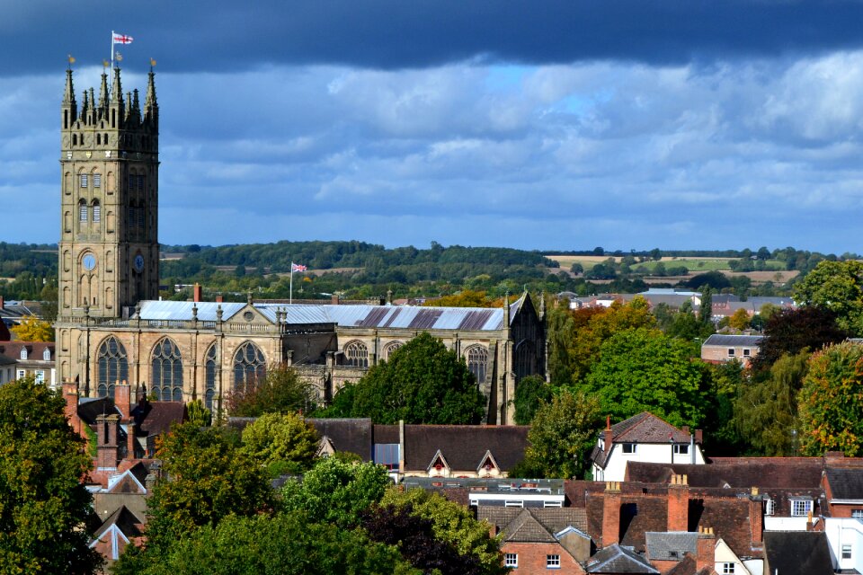 Warwick church view