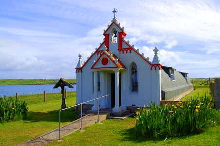 Scottish island chapel