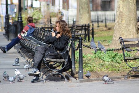 Park new york homeless