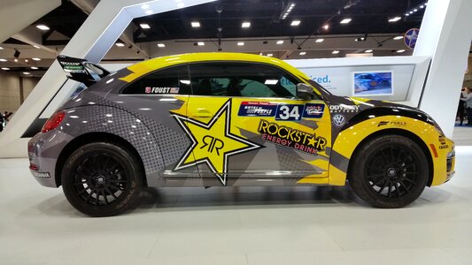 Volkswagen car racing